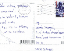 Pozdrav z dovolené v Chorvatsku od Lukáše z DD Planá.